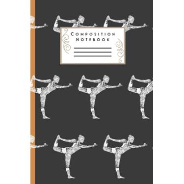 Imagem de Composition notebook: The beautiful wide ruled and well-designed yoga composition notebook with a mandala yoga pose bookcover. Awesome journal for ... of their asana routines or as a planner.