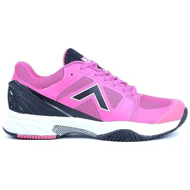 Imagem de Tyrol Sapato feminino Striker Pro Series Pickleball, Rosa/preto, 6