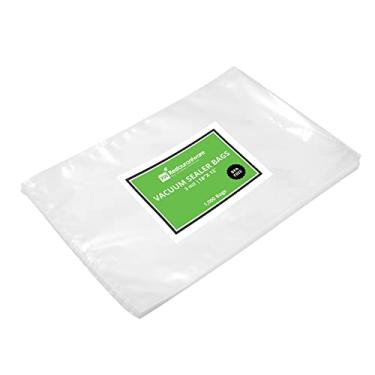 Imagem de Fresh Hero Sacos de plástico transparente seladora a vácuo - para seladora a vácuo de câmara, 4 mil, livre de BPA - 45,72 cm x 30,48 cm - caixa com 1000 unidades
