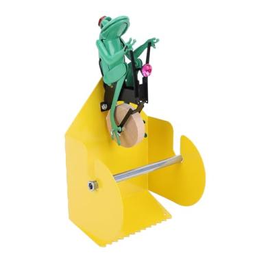 Imagem de Suporte de papel higiênico divertido, Suporte para rolo de papel higiênico inovador para montagem em parede de sapo, Suporte para rolo de papel higiênico montado em um monociclo