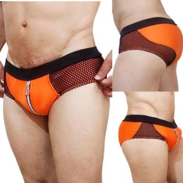 Imagem de Sunga Sexy (sete Pecados Capitais ) Luxúria - ALVEZ AVES MODA, Laranja