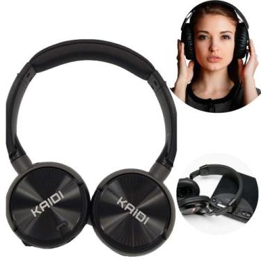 Imagem de Fone Bluetooth Fone de Ouvido Headphone Confortável Bluetooth Kaidi KD