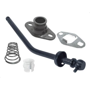 Imagem de Kit Alavanca De Câmbio Longa Com Cúpula Chapa Vw Fusca Todos