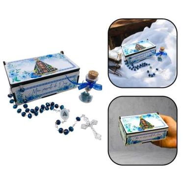 Imagem de Kit Lembrança Terço Nossa Senhora Aparecida com Pingente - FORNECEDOR 