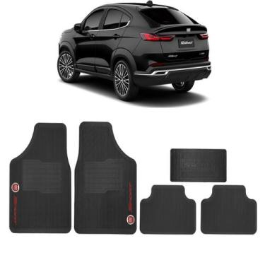 Imagem de Tapete Carro Automotivo Fiat Vários Modelos Personalizado - NoBrand, F