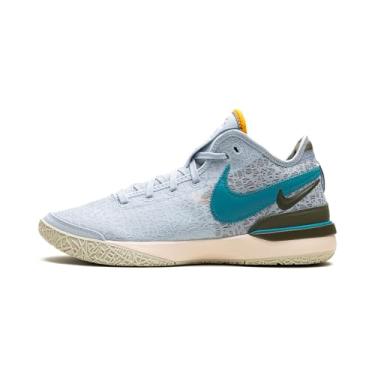 Imagem de Nike Tênis de basquete unissex adulto Lebron NXXT Gen, Azul-escuro azul-petróleo, 11 Women/9.5 Men