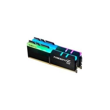 Imagem de Memória G.Skill Trident Z RGB, 32GB (2x16GB), 3200MHz, DDR4, CL16, Preto - F4-3200C16D-32GTZR