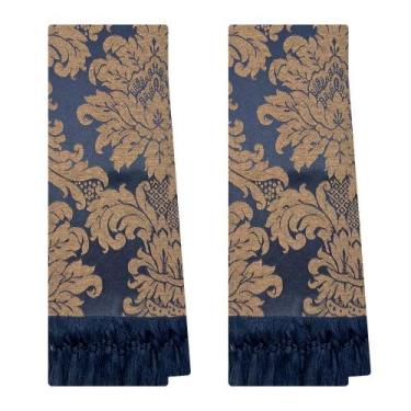 Imagem de 2 Mantas Xale Para Poltrona Pequena Peseira 0,70 X 1,80 - MUMUDECOR, 4