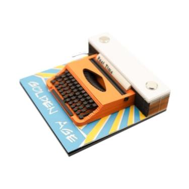 Imagem de MERIGLARE Memorando de redação note, 80 folhas bolso laranja grossa notebad no de notas para o escritório de supermercado Escreva para fazer