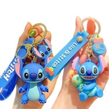 Imagem de Kit 2 Chaveiros Stitch Personagem Coleção Chave Carro Bolsa Presente -