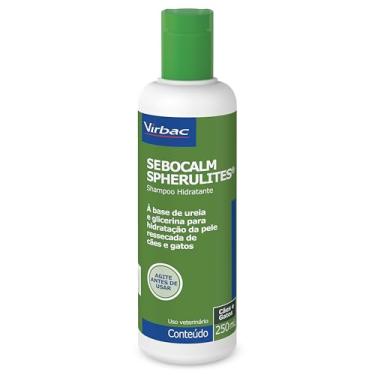 Imagem de Virbac Sebocalm Spherulites Shampoo Limpeza Regular para Cães e Gatos 250mL