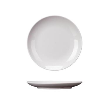 Imagem de Prato branco de restaurante de hotel, prato de imitação de porcelana grosso e durável - 3006-9 branco (228 * 27 mm)