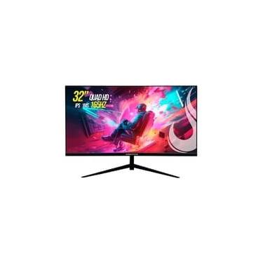 Imagem de Monitor Gamer Rise Mode 32" 2K, 165hz, 1ms, IPS, Preto, HDMI e DisplayPort, sRGB 99%, Suporte Vesa - RM-MOG-32F1652K-B