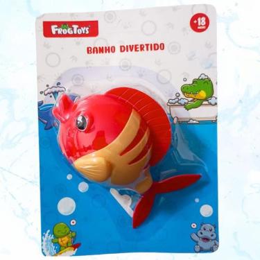 Imagem de Bichinhos Banho Banheira de Corda Infantil Animais Marinhos - Frog Toy