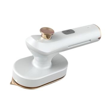 Imagem de WeiLaiKeQi Viagem portátil a vapor a vapor de ferro Mini multiuso molhado e seco Ferro portátil portátil Ferro de vapor para camisa Hotel Home, Branco