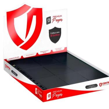 Imagem de 100 Folhas Plástica Pokémon Magic Fichário Cards 18 Bolsos - CENTRAL A