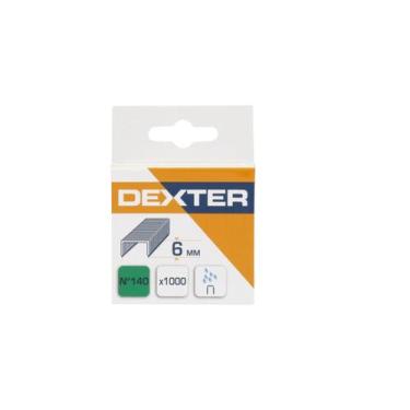 Imagem de Grampo Para Grampeador De 6mm Caixa Com 1000 Grampos Dexter