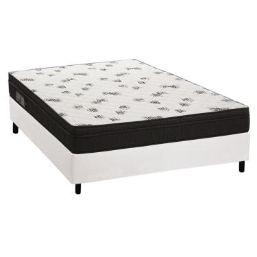 Imagem de Colchão Ortobom Espuma D45 Light + Cama Box Casal 138