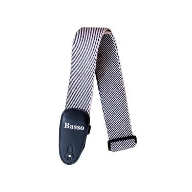 Imagem de Correia Ex 03 Tweed Preto E Branco Basso [F108]
