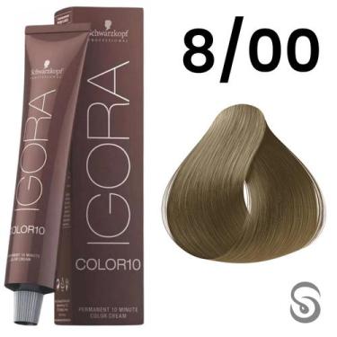 Imagem de Schwarzkopf Igora Color10 Coloração 10 8/00 Louro Claro Natural Extra 