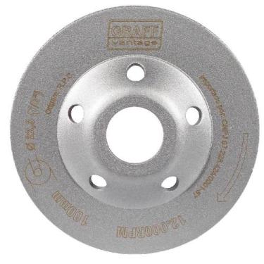 Imagem de Rebolo Diamantado Tipo Prato 100x22,3mm (573,0001) - Graff Vantage