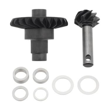 Imagem de EHJRE Engrenagem helicoidal engrenagem de diferencial de pinhão conjunto suprimento 1/10 rc carra de carro para controles controlados veículo rastreador, 8t 24t