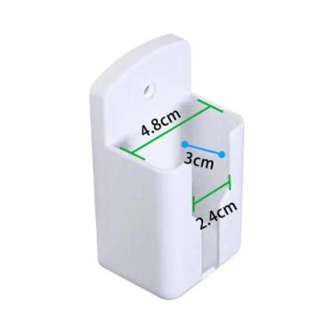 Imagem de Suporte De Controle Remoto De Ar Condicionado Universal Branco Caixa D