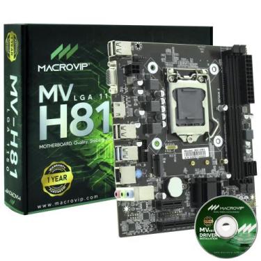 Imagem de Placa Mãe Macrovip MV-H81 Socket LGA 1150 VGA DDR3