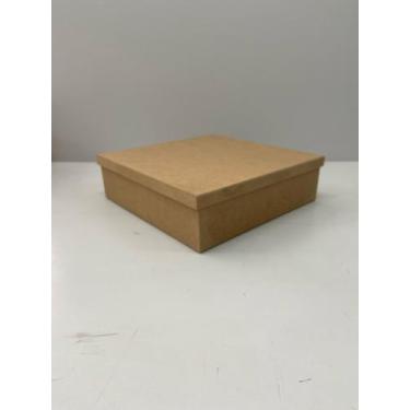 Imagem de Caixa mdf cru lisa 35x35x10 - MeF2 ARTE EM MDF
