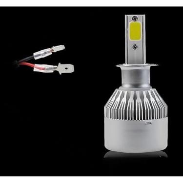 Imagem de Lâmpadas Farol de Carro LED 6000K H1 H3 H4 H7 H11 H13 HB3(9005) HB4(9006) H16 H27 12V a 24V (H3)