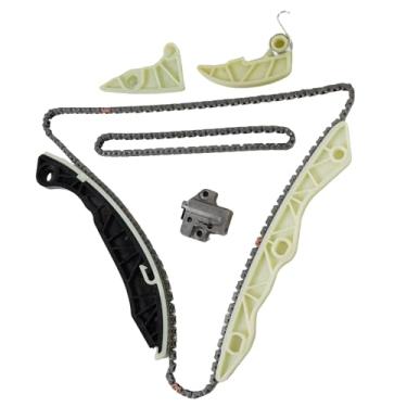 Imagem de INGKAN Kit de corrente de distribuição de motor G4KF serve para 11-16 Hyundai Genesis Coupe/Santa Fe Sport/Sonata, 11-15 Kia/Optima/Sportage 2.0L DOHC Substituir OE G4KF 24321-2C000