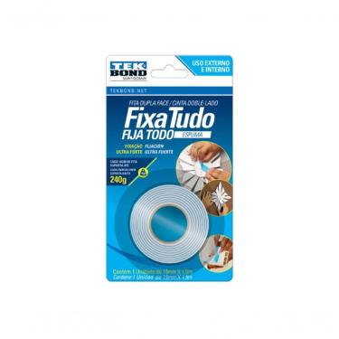 Imagem de Fita Espuma Dupla Face Tekbond 19Mm 1,5M Blister
