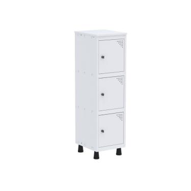 Imagem de Armario Roupeiro 3 Portas Aço Mgrp 501/3 Branco