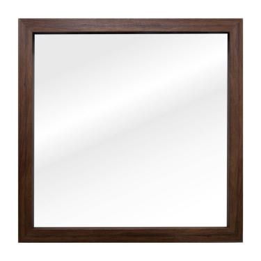 Imagem de Espelho Jonic40 40cm X 40cm Castanho
