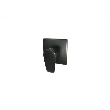 Imagem de Misturador Monocomando Para Chuveiro Preto Fosco - Led