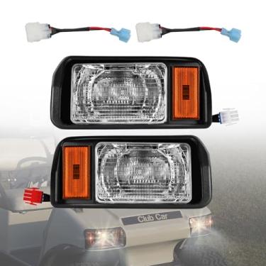 Imagem de Panglong Faróis Club Car Ds, Kit De Halógenos Estilo Fábrica - Lado Do Passageiro E Motorista, Adequados Para Carrinhos Golfe 1993 Em Diante, Substituição Oem 101988002, 101988001