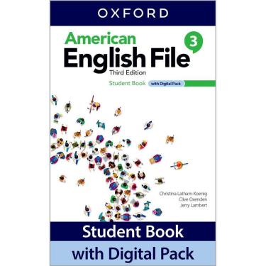 Imagem de American English File 3 - Student`s Book With Digital Pack - Third Edition