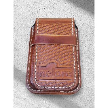 Imagem de Bainha Capinha para Celular de Couro Legítima Capa Reforçada Com Proteção