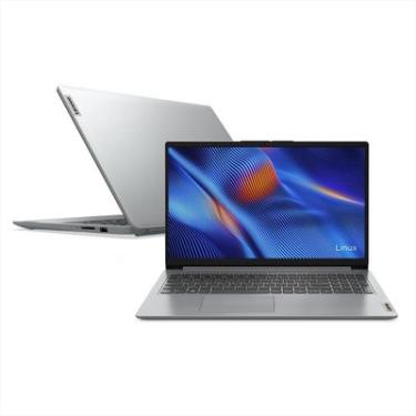 Imagem de Notebook Lenovo Ideapad 1 R3-7320u 4gb 256gb SSD Linux 15.6´´ 82x5s00600 Cloud Grey