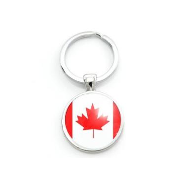Imagem de Chaveiro Bandeira Do Canadá - RECANTOASTRALSITE