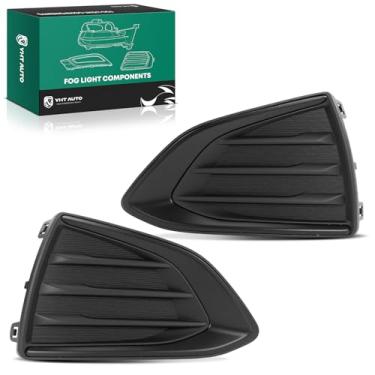 Imagem de YHTAUTO Grade de para-choque serve para Chevrolet Cruze 2019 L LS LT Para-choque dianteiro capa de farol de neblina guarnição lado esquerdo do motorista e lado direito do passageiro