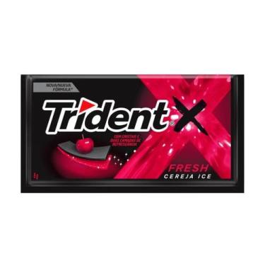 Imagem de Chiclete Trident 8g - MONDELEZ, XFRESH CEREJA