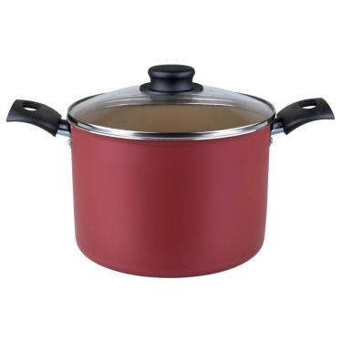 Imagem de Panela Antiaderente Caldeirão 20cm Turim Tramontina 20263/720 Vermelha