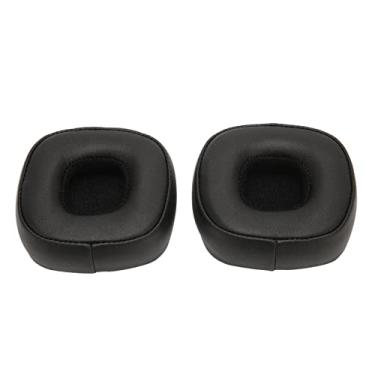 Imagem de POENVFPO Almofadas de Alta Densidade de Reposição para Major IV, Almofadas de Orelha de Couro Macio Proteína para Ventiladores de Fone de Ouvido