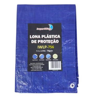 Imagem de Lona Carreteiro 100 Micras Leve 7,5 X 6m Multiuso Importway