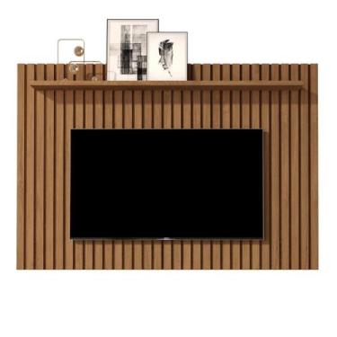 Imagem de PAINEL KLAS 100% RIPADO COR FREIJÓ RÚSTICO AMADEIRADO 160cm x 135cm PA