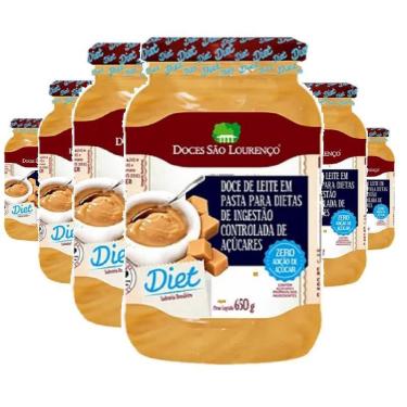 Imagem de Kit 6 Doce De Leite Diet São Lourenço 650G
