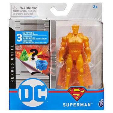 Imagem de Dc - Figuras De 10 Cm - 2189 Superman Dourado _Sunny - Sunny Brinquedo