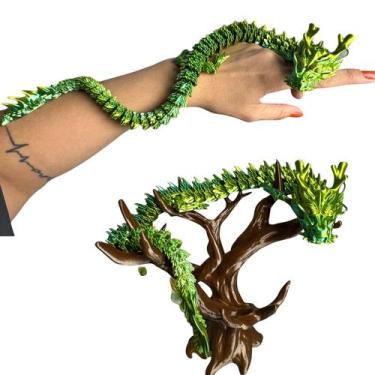 Imagem de Dragão Shenlong Articulado - 45cm - FLEX3D