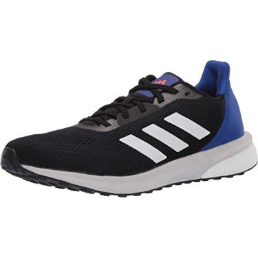 Imagem de adidas Tênis masculino Astrarun M, Núcleo preto/branco Ftwr/vermelho solar, 9.5